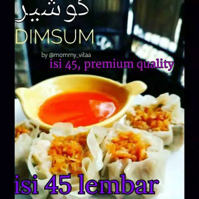 

KulitDimsum warna putih 10cm