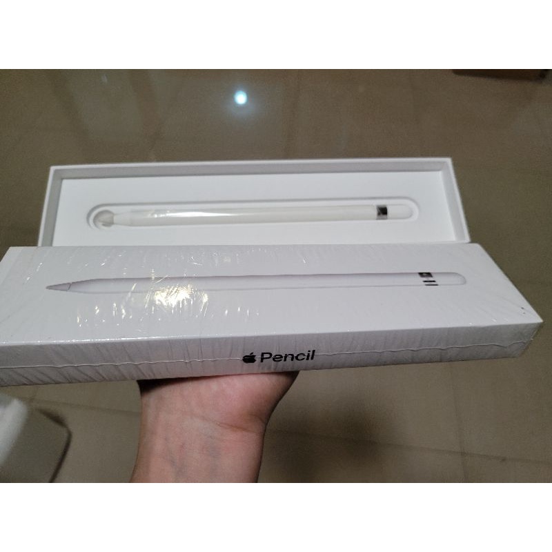 APPLE TAB IPHONE IPAD PENCIL STYLUS SILVER ORIGINAL NEW BARU BNOB GRESS ASLI JAMIN ORI 100%