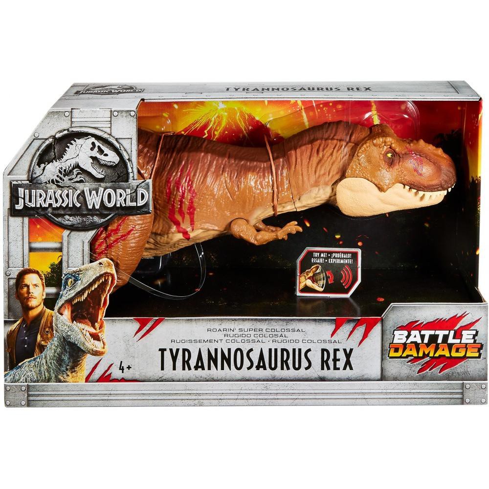 jurassic world fmm63 super colossal tyrannosaurus rex figure