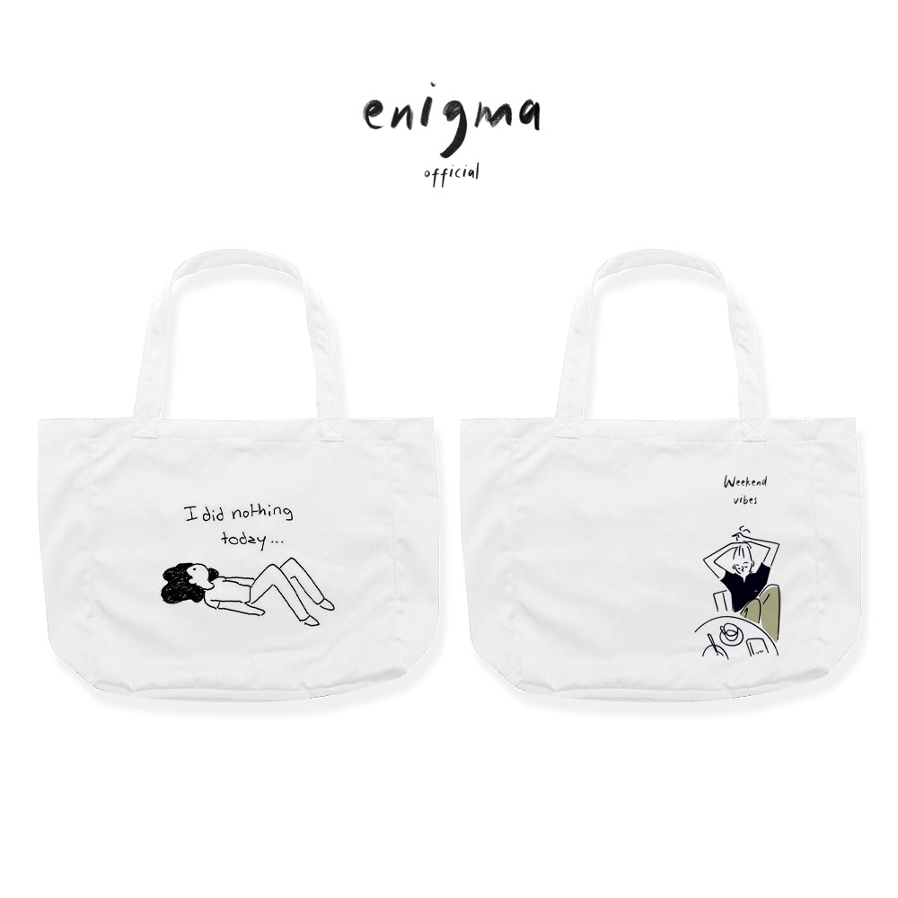 TERBARU TOTEBAG LANDSCAPE KANVAS ORIGINAL ENIGMA TOTE BAG WANITA TAS WANITA