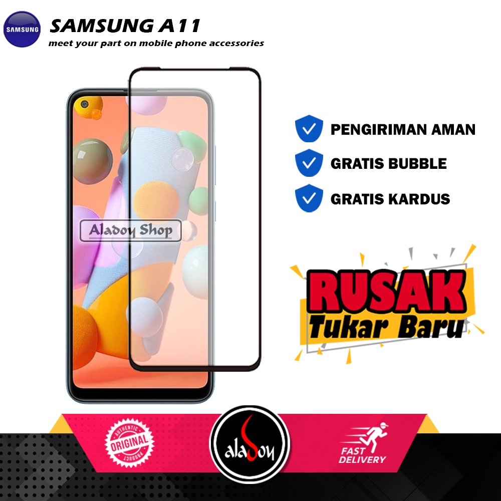 Tempered Glass Samsung A11 Anti Gores Layar Screen Protector