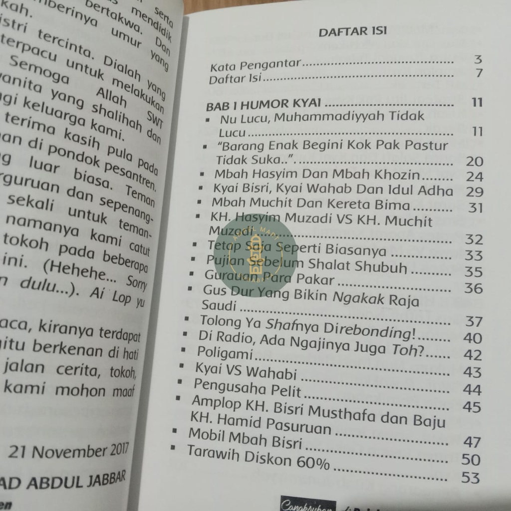 CANGKRUKAN DI POJOK PESANTREN - Mujizat