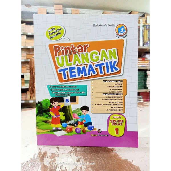 Buku Pintar Ulangan Tematik Kelas 1 SD/MI