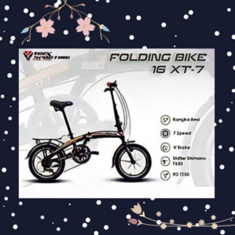 Lipat 16 trex xt-7 hitam orange