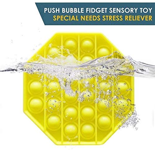 New Cheap Rainbow Fidget Toy Push Bubble Sensory Squishy Stress Reliever Board Game Anti-stress Pop It Child Toys Gift