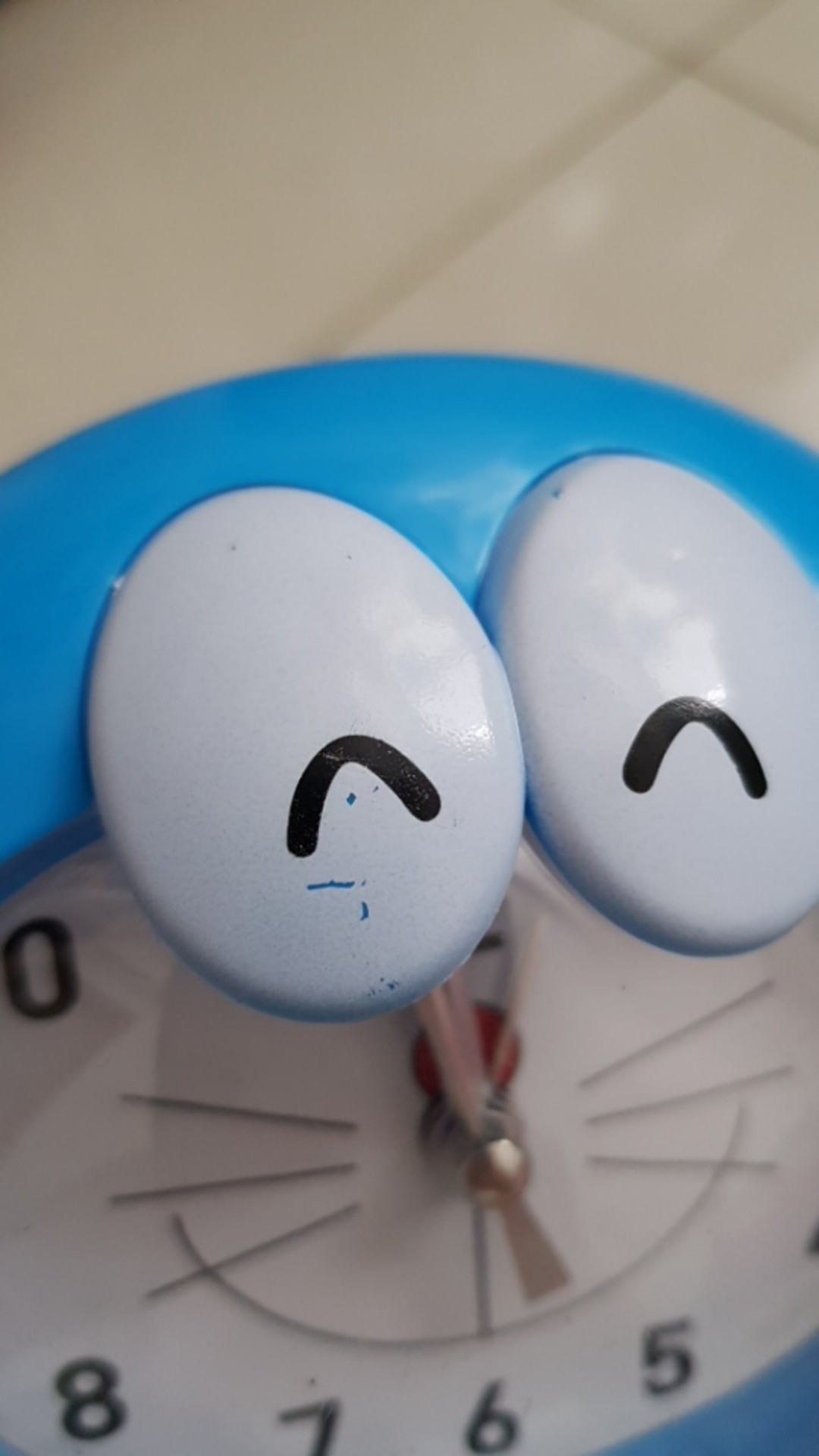 Jam Alarm /  Weker Bulat Karakter Doraemon