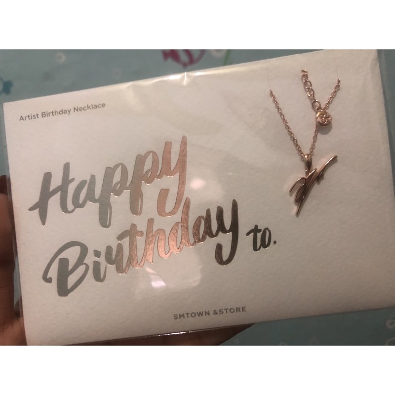 Birthday Necklace NCT Haechan