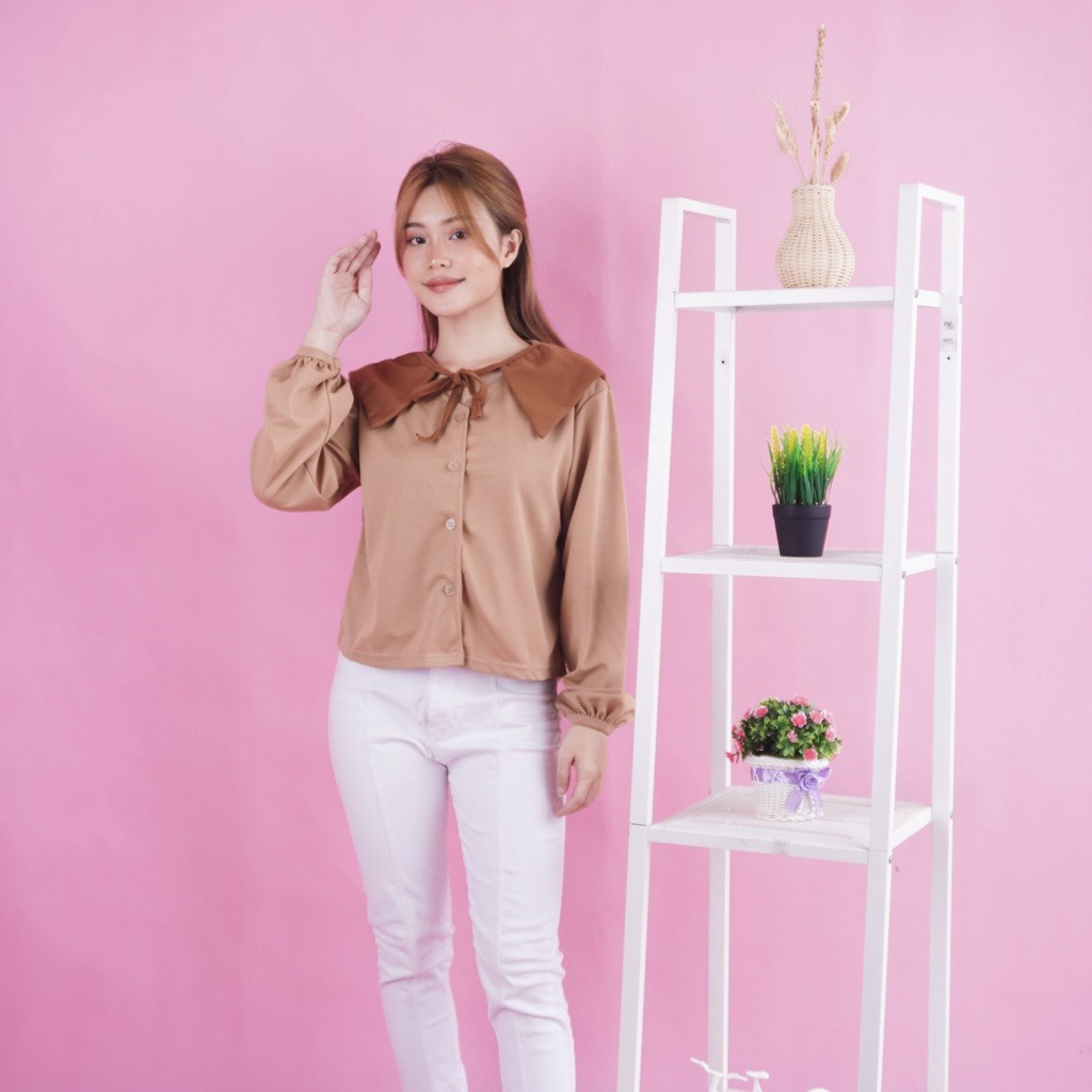 GSC - Michi Top Atasan Blouse Wanita Baju muslim remaja wanita korean style Terlaris