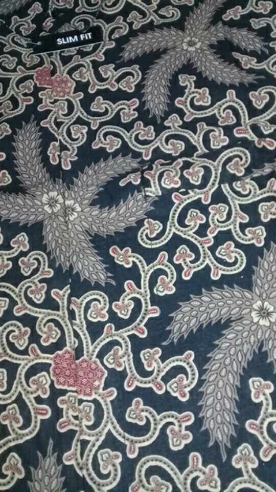 Kemeja Batik Pria Lengan Panjang Slim Fit Batik Pria Lengan Panjang Modern