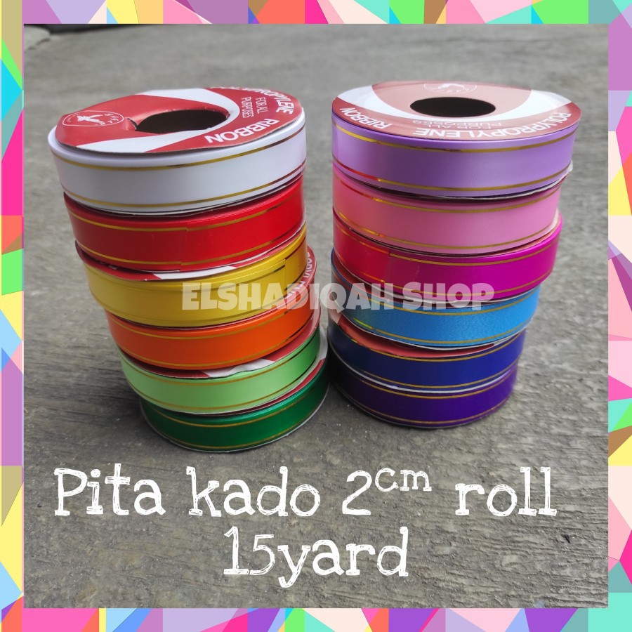 

PITA KADO LIS EMAS 2cm 1ROLL 15YARD PITA JEPANG