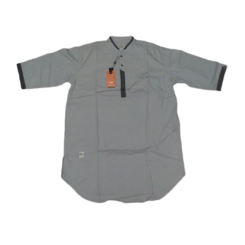 koko kurta / baju muslim hawk enemy jumbo tangan 3/4  atau sesiku