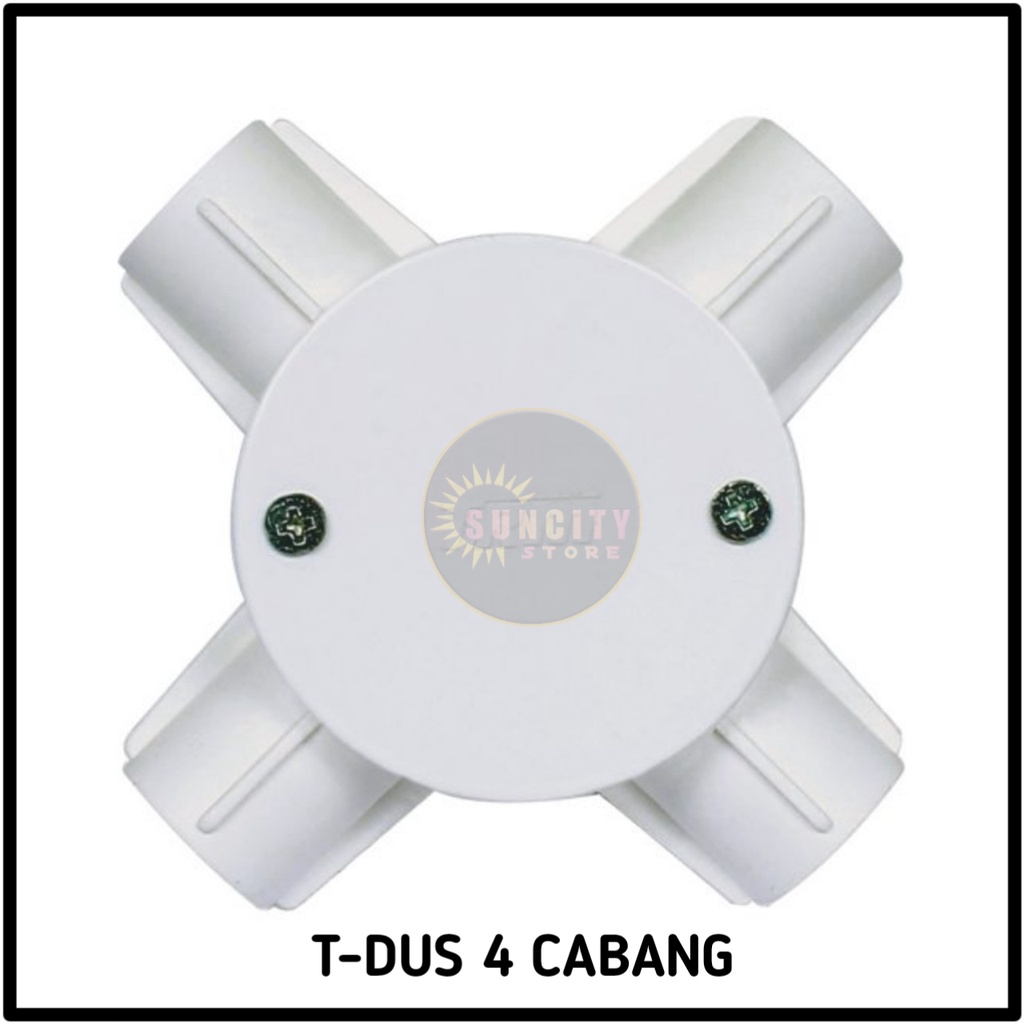 HIRO T - Dus Putih Cabang 4 / T Dus 4 Cabang