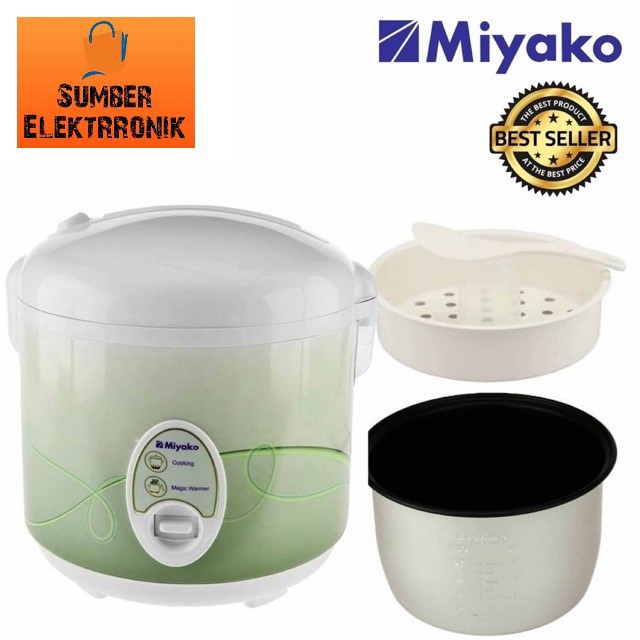 Miyako MCM-508 W Magic Warm Plus 1.8 L FREE BUBBLE PLUS GARANSI