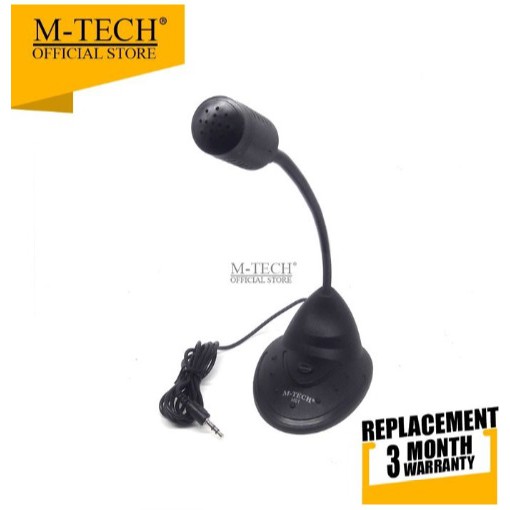 M-Tech 01 Original Mic Microphone Stand Jack 3.5mm