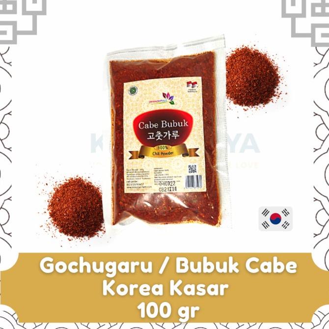 

Gochugaru / Bubuk Cabe Korea 100 Gram (Repacking)