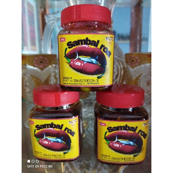 

Sambal Rica ROA extra pedas 200ml