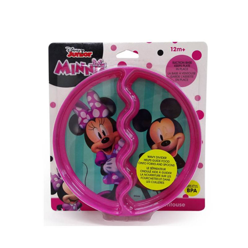 The First Years Disney Mickey Mouse/ Minnie Mouse Suction Plate 12m+