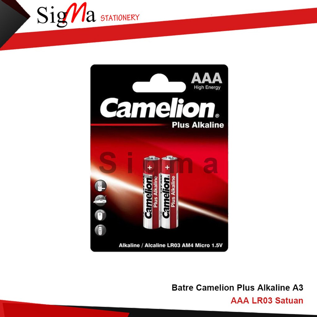 Batu Baterai CAMELION AA / AAA / Tipe D Setara ABC Alkaline (AA dan AAAnya)