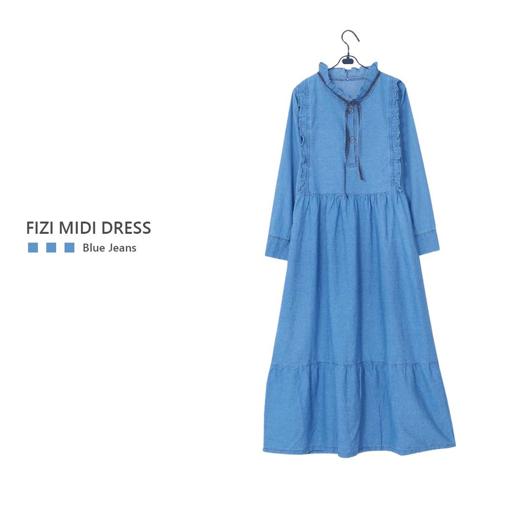 FIZI MIDI DRESS