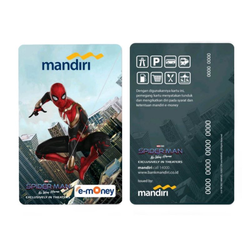 Kartu emoney/etoll Bank Mandiri Limited Edition 5