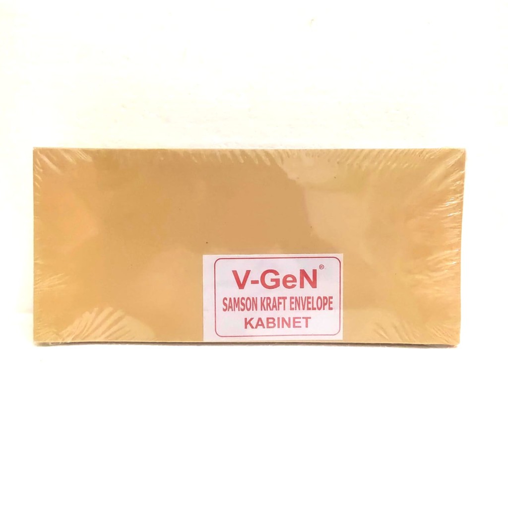 

Amplop Coklat Dinas VGen 1x100 NON SEAL/TANPA LEM