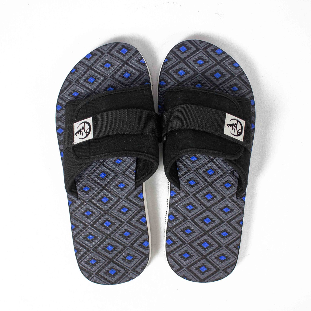 Sandal Slide Pria Virale Murah Original Model Selop Distro Terbaru TG 11 MOTIF