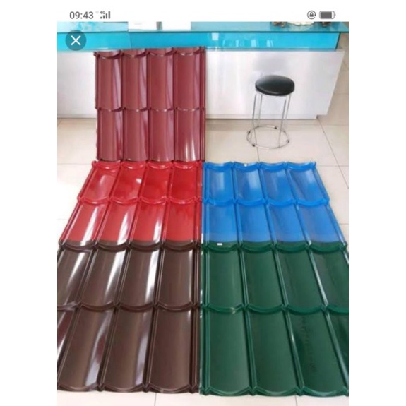 GENTENG METAL COLOUR 2x4