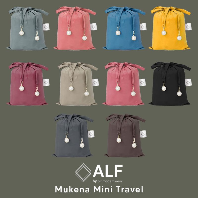 ALF BY ALIF MUKENA MINI PARASUT PREMIUM KOREA TRAVEL