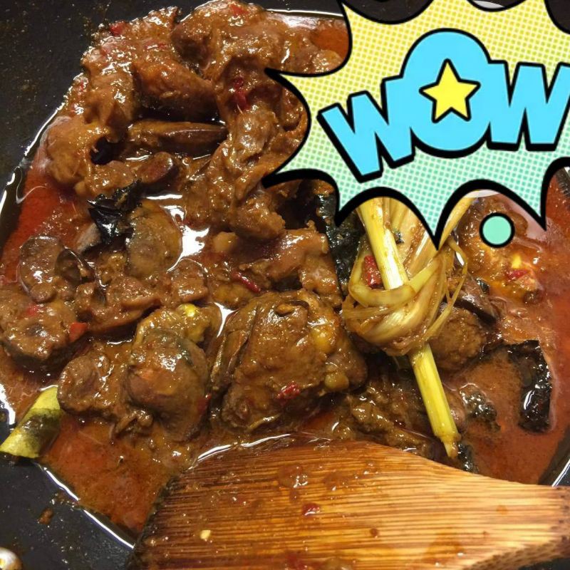 

COD rendang Hati Ampela masakan Pariaman Minang asli 500g
