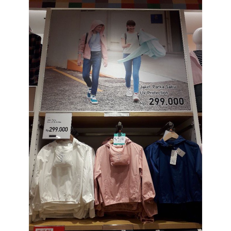 jaket kids uniqlo