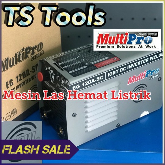 Mesin Las listrik Inverter 450 Watt Multipro EG 120A SC   EG 120 A SC