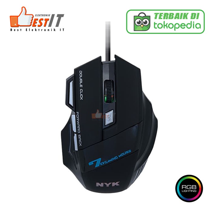 NYK G07 Mouse Gaming / Gaming Mouse Turbo Fire F4F5