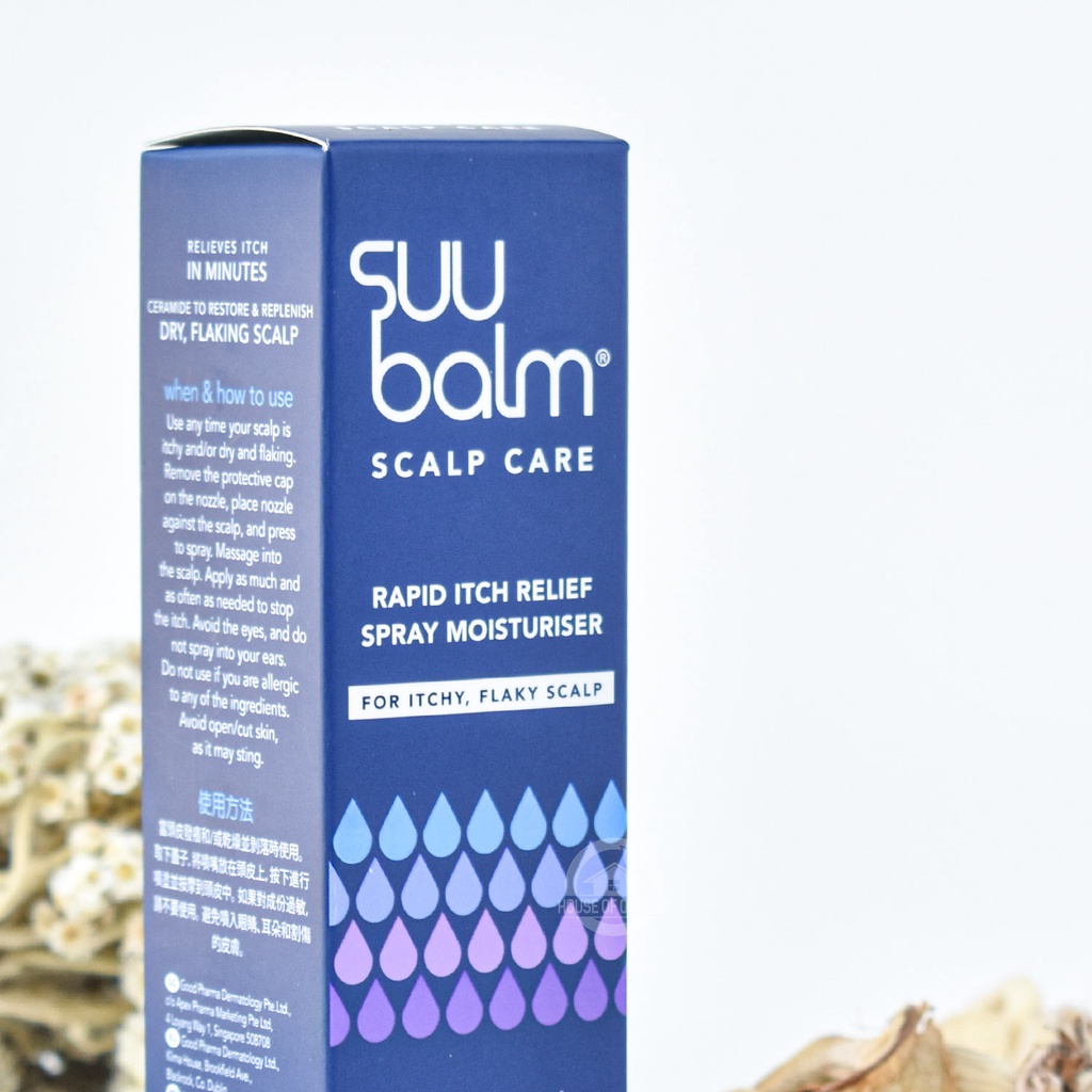 Suu Balm Scalp Spray for Dry Itchy and Flaky Botol 100 ml