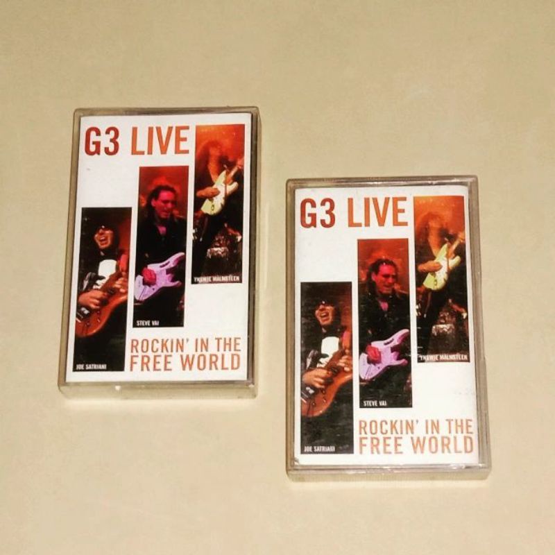 kaset g3 live (double cassettes)