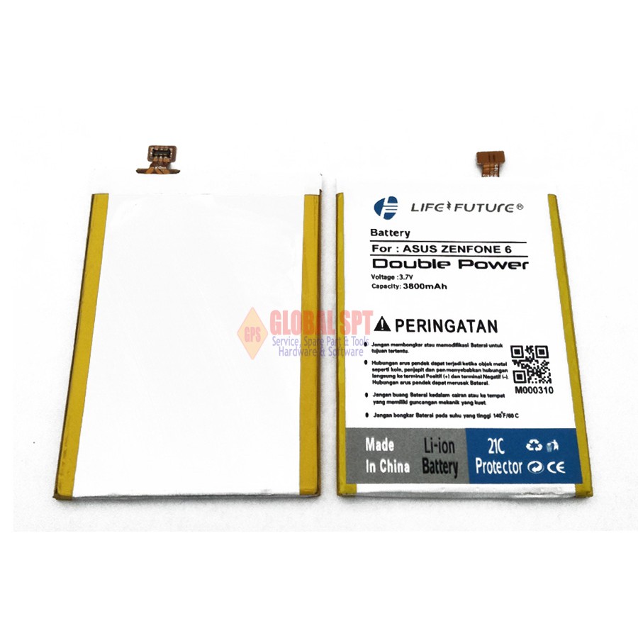 BATERAI ASUS ZENFONE 6 / LIFE FUTURE / C11P1325
