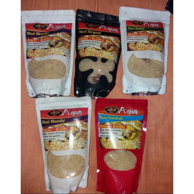 

Aneka Nasi Khas Arab Instan 365 gram