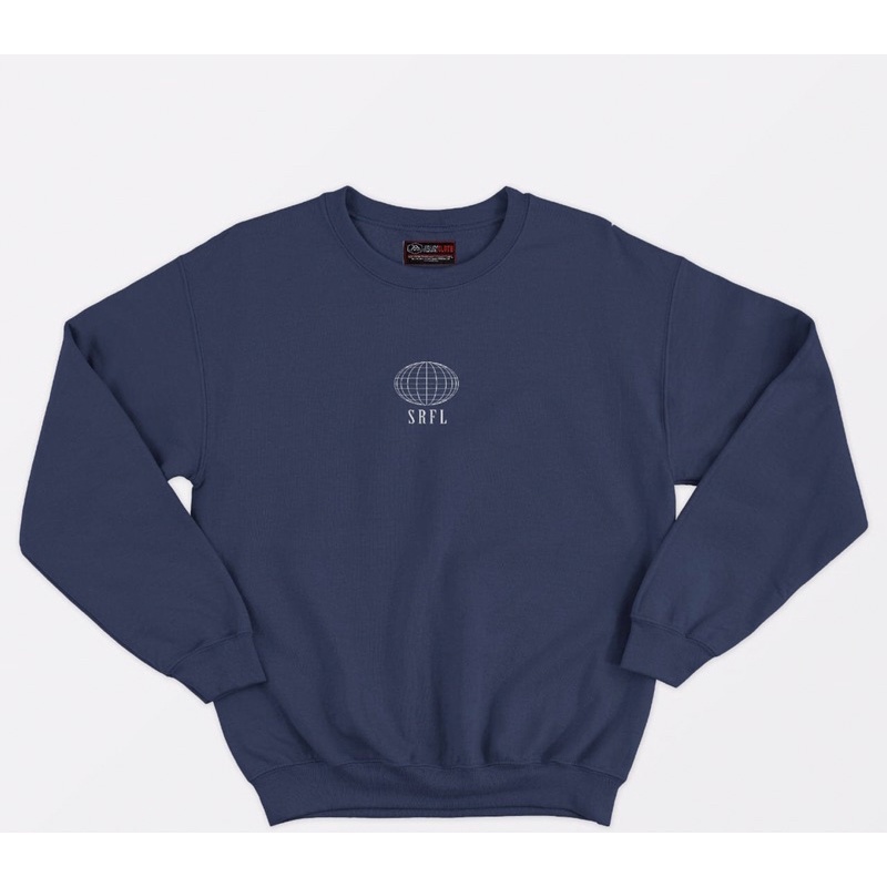 Sweater Crewneck Polos basic Logo SRFL Oversize / Jumbo