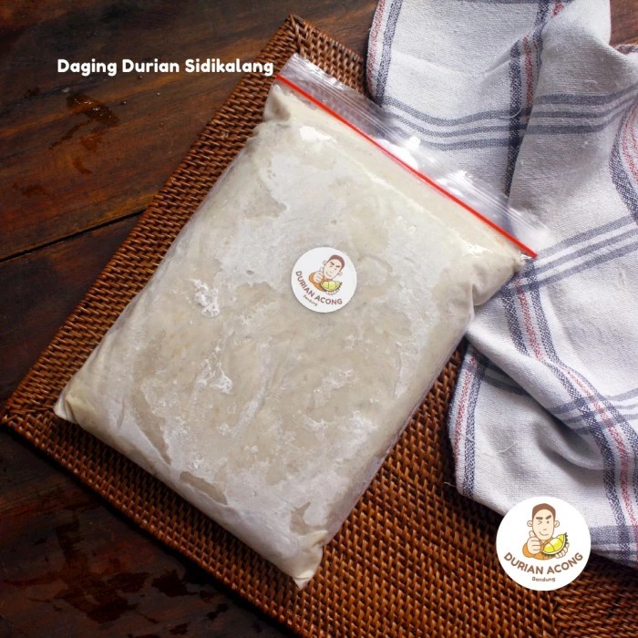 

Daging Durian Sidikalang Premium (Asli Murni Original)
