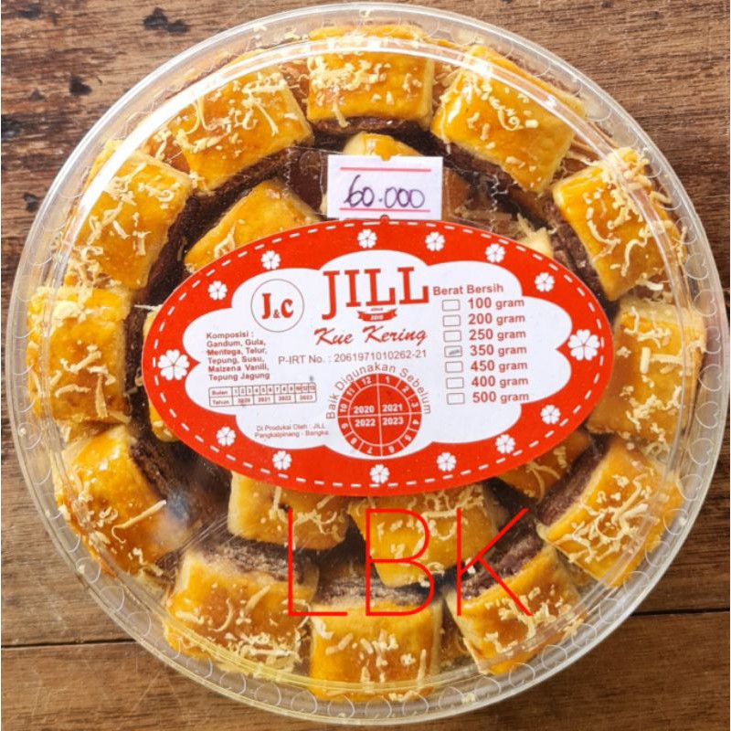 

Wafer Keju Jill / Kue Kering Jill / Kue Bangka
