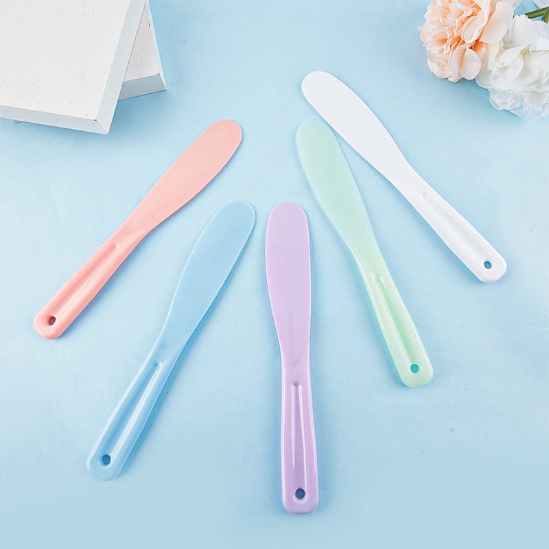 Sendok Spatula Mini Bahan Plastik Untuk Masker Wajah