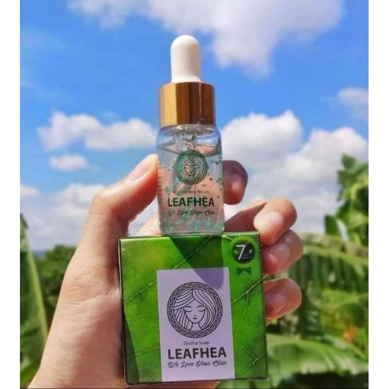 serum dan sabun leafhea