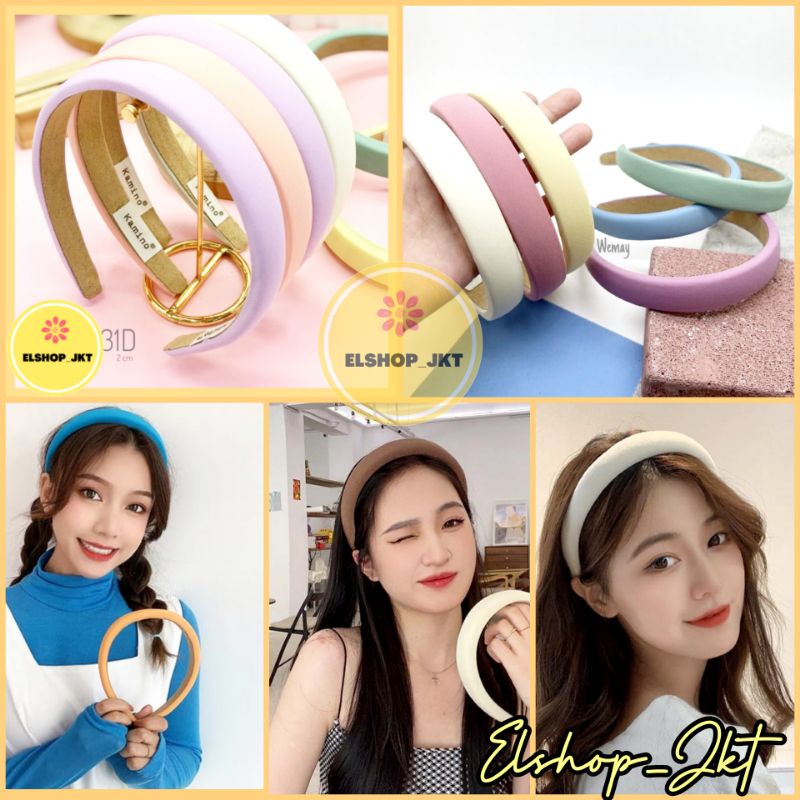 [COD] CLOUD KOREA HEADBAND/BANDO BUSA KOREA EMPUK /BANDO KOREA IMPOR
