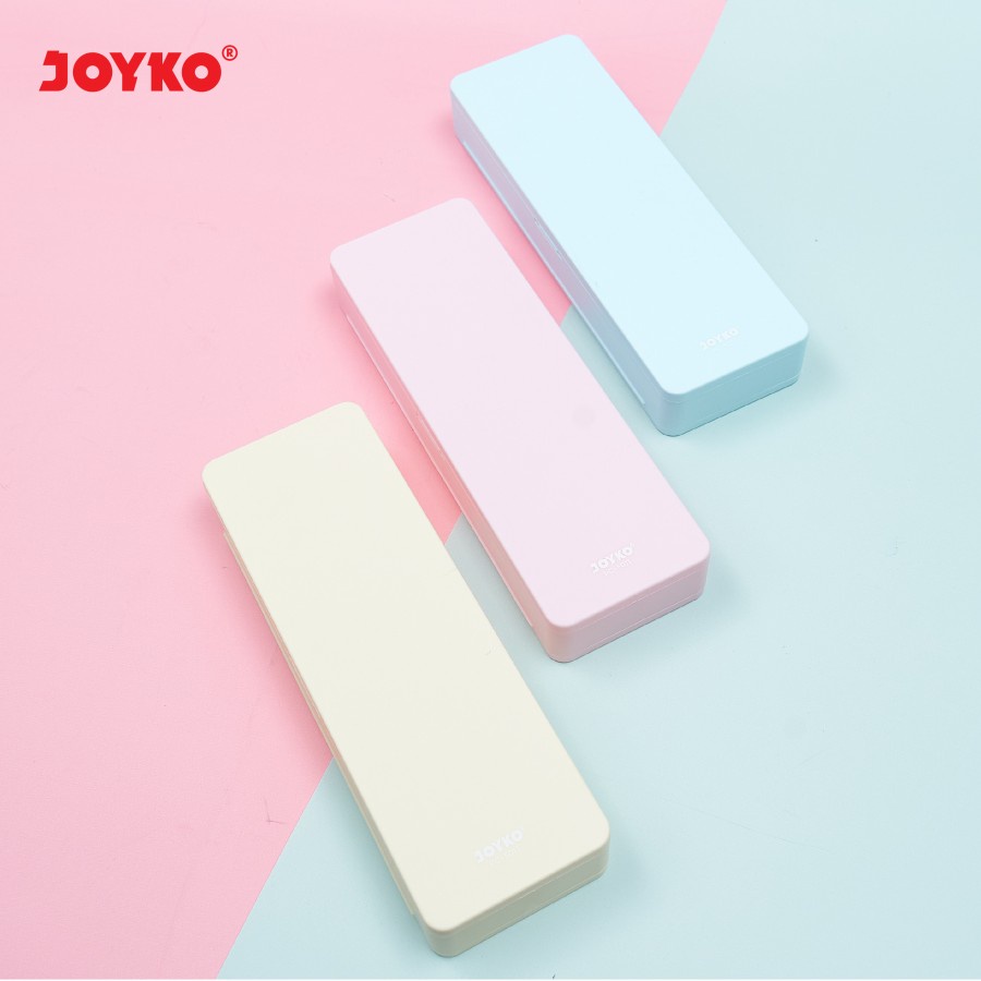 

PENCIL CASE JOYKO PC-5011 SOFTCOLOR | KOTAK PENSIL | TEPAK PLASTIK WARNA PASTEL