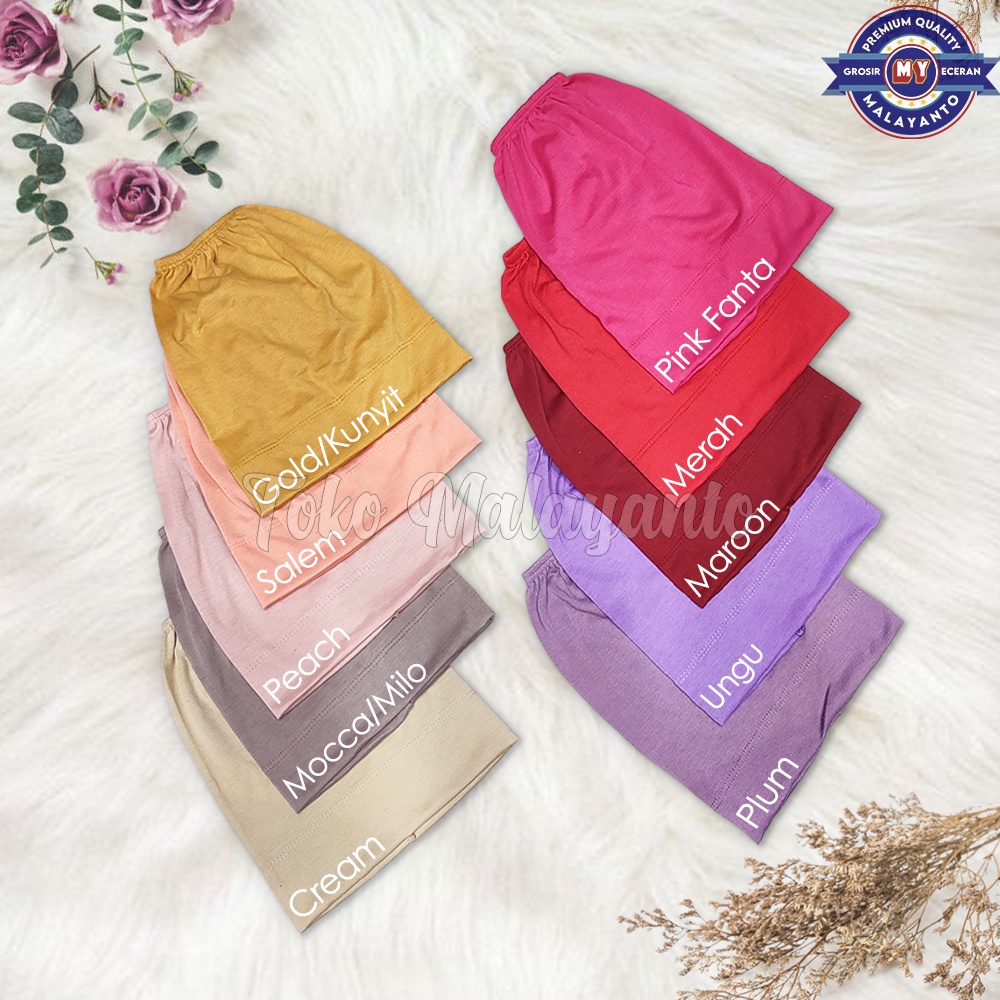 Ciput Arab Dewasa Dalaman Badana Kaos Cepol Hijab Muslim Turki Anti Budek Daleman Siput Jilbab Insta