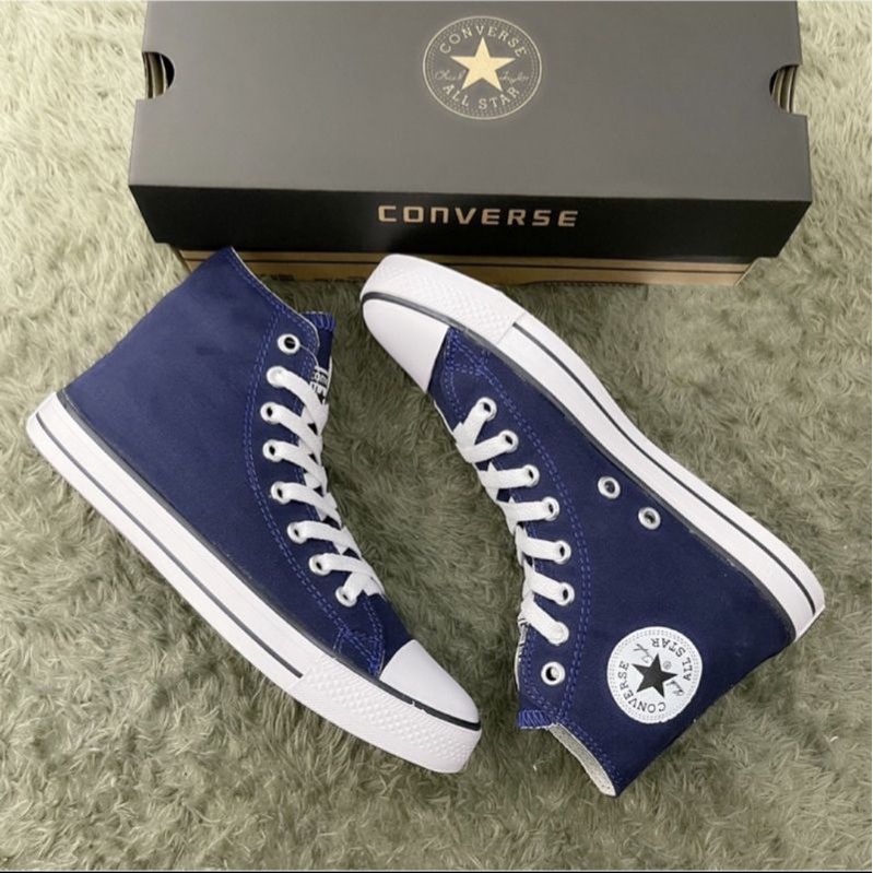 Converse 70s High Black White Cons 1970S Sneakers Sol Warna Asli Premium Lebel Vietnam