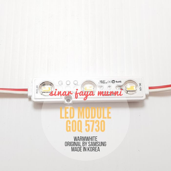 Lampu LED Modul Neon Box ORI SAMSUNG GOQ 1,08 watt Outdoor 5630 neon box Kuning