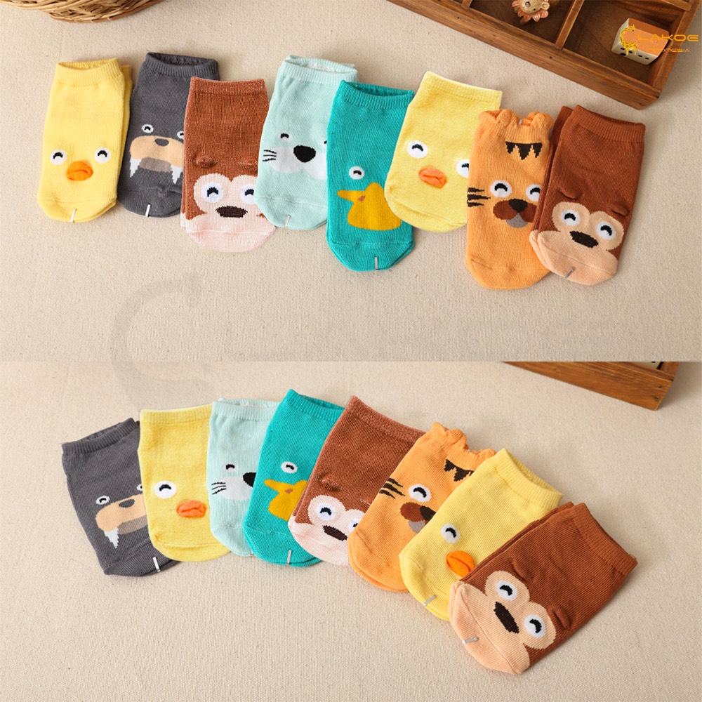 LAKOE Kaos Kaki Bayi Motif Hewan Baby Socks Animal