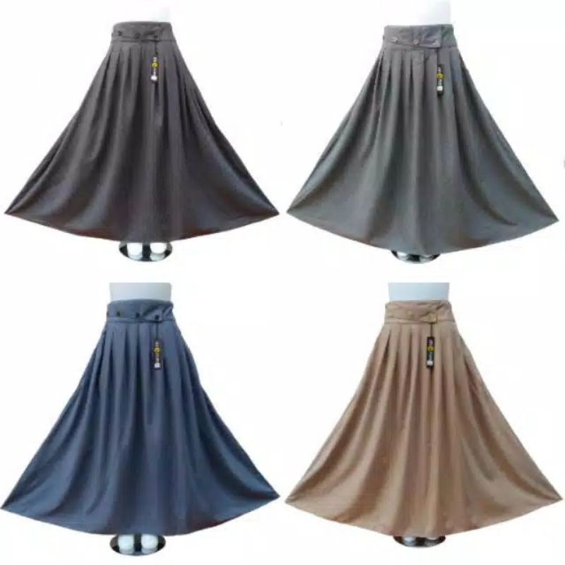 Rok Jumbo Rempel Wanita Katun Supernova SUPER PREMIUM Bawahan Wanita Berkualitas-1