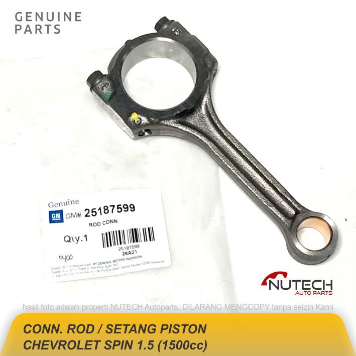 Stang Setang Piston Seher Seker Conn Rod Chevrolet SPIN 1.5 1500cc ORI ASLI GM