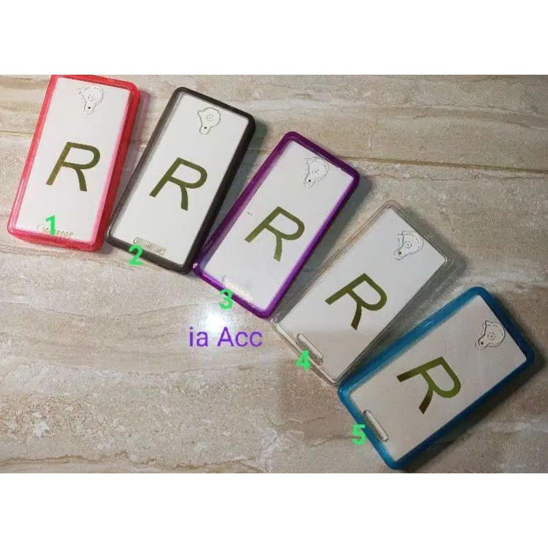 Case Andromax R/  R2 Soft Case/ Temple Glass/ Anti Gores/ Flip Shell